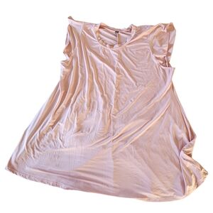 SHEIN Pink Ruffle Sleeve Dress
